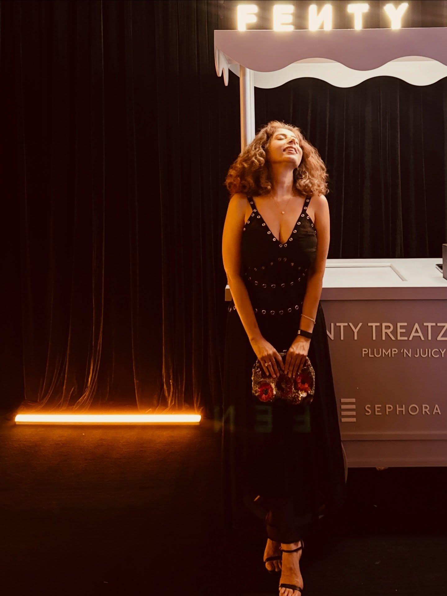Last night was a beauty party with @fentybeauty @sephora_india @lux…